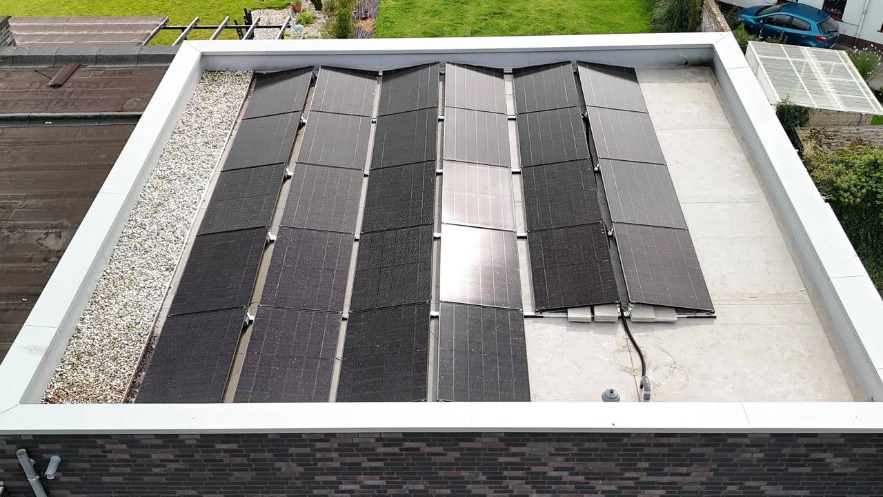 Photovoltaik-Montage von DS Solarsystems in NRW