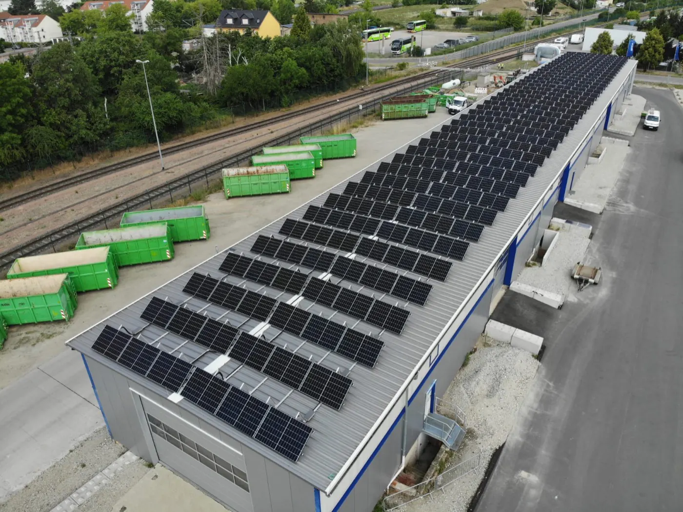 Gewerbliche Photovoltaikanlage
